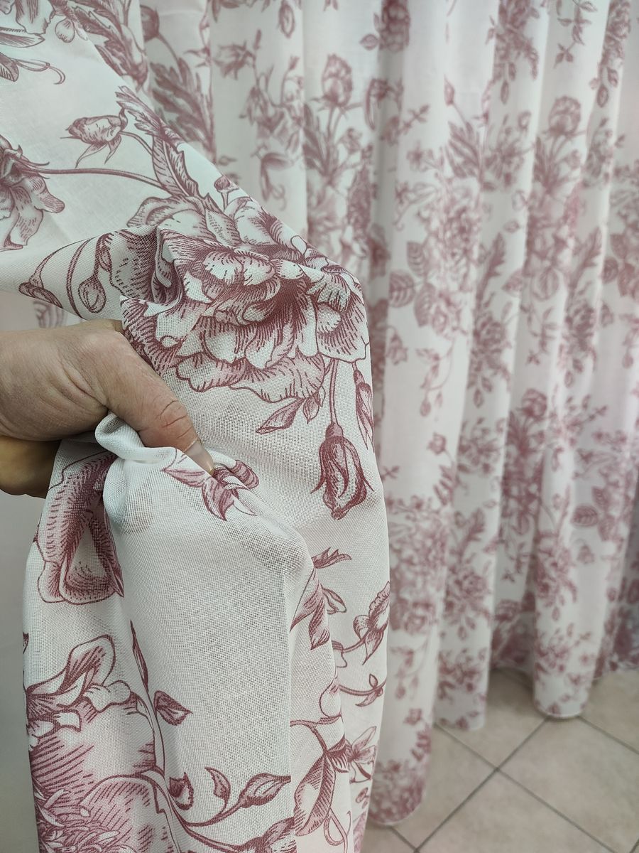 tenda a metro effetto lino rosa h320 16 Tenda a Metro effetto lino Rosa h320 - immagine 16