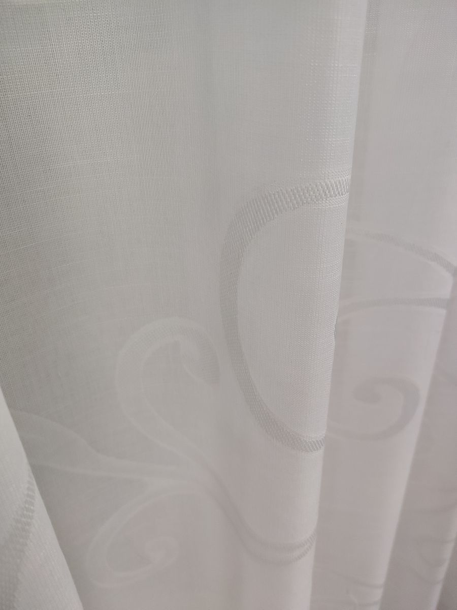 tenda a metro effetto lino bianco 18 Tenda a Metro effetto lino Bianco - immagine 18