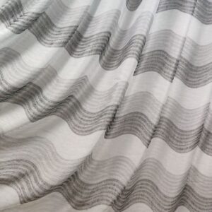 Tenda a Metro effetto lino Grigio