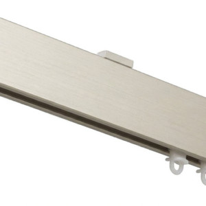 Binario per Tenda in Alluminio Sistema a Onda a Soffitto Beige