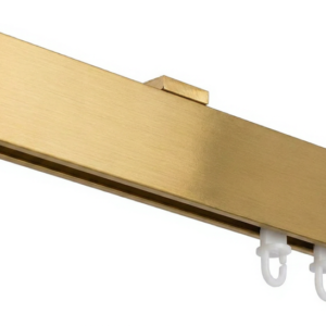 Binario per Tenda in Alluminio Sistema a Onda a Soffitto Oro