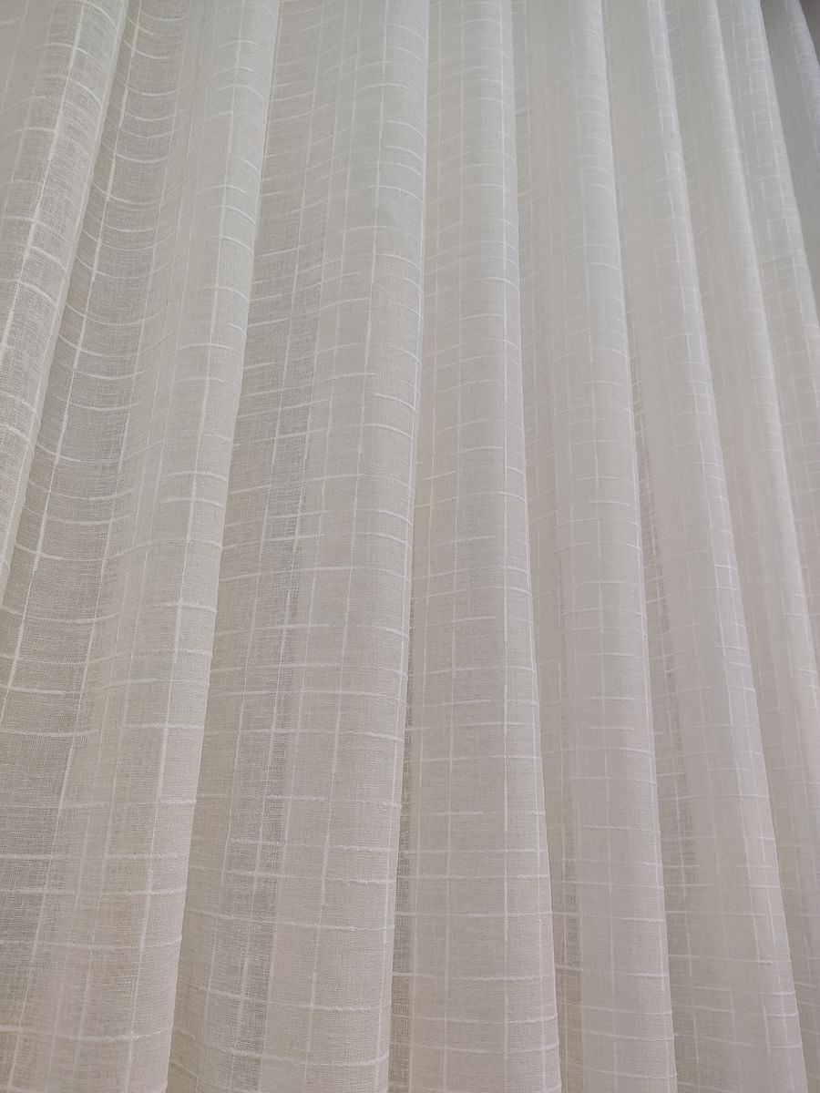 tenda a metro in bouclè effetto lino beige 16 Tenda a Metro in Bouclè Effetto Lino Beige - immagine 16