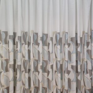 Tenda a Metro effetto lino Londra Col. Blu