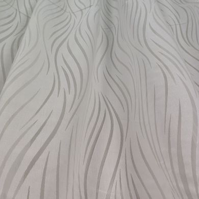 Tenda a Metro in Devorè Onde Bianco