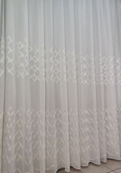 tenda a metro in bouclè effetto lino ottanio 8 Tenda a Metro in Bouclè Effetto Lino Naturale