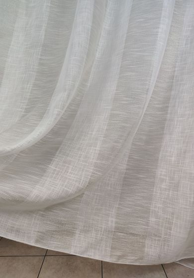 Tenda a Metro in Bouclè Effetto Lino oro