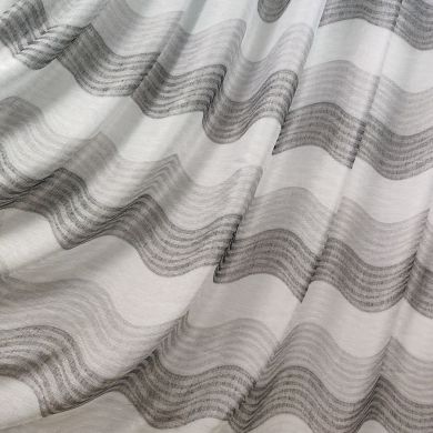 Tenda a Metro effetto lino Grigio