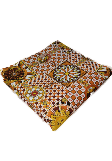 Tappezzeria in Cotone Stampato cm 280×280 Testa di Moro