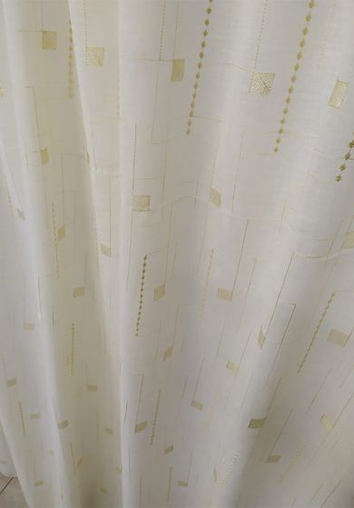 Tenda a Metro in Bouclè Effetto Lino con base Piombata