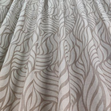 Tenda a Metro in Devorè Altezza 3 Metri Effetto lino Col. Tortora