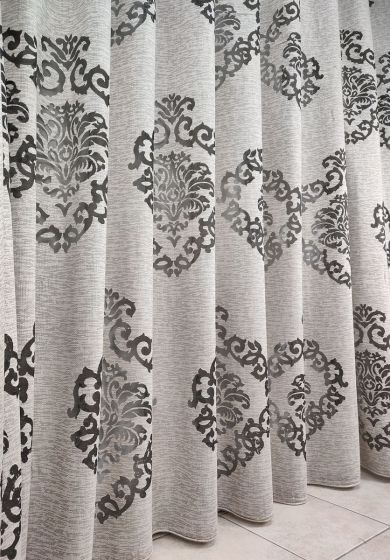 Tenda a Metro in Devorè Nero