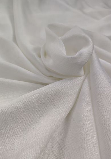 Tenda a Metro in Bouclè unito H320 cm col.Bianco