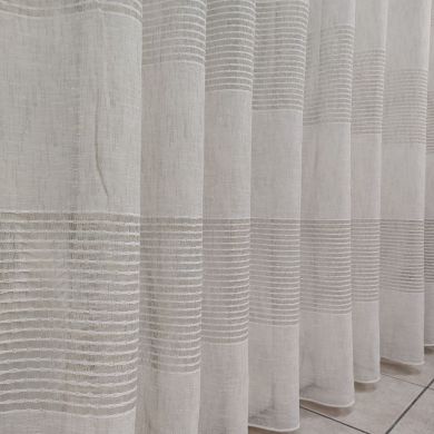 Tenda a Metro effetto lino Tortora