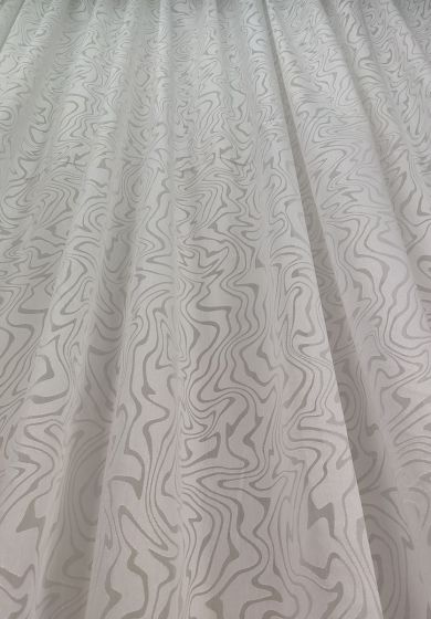 Tenda a Metro in Devorè Bianco