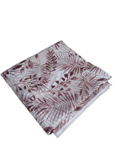 Tappezzeria in Cotone Stampato 280 cm x 280 cm Bordò