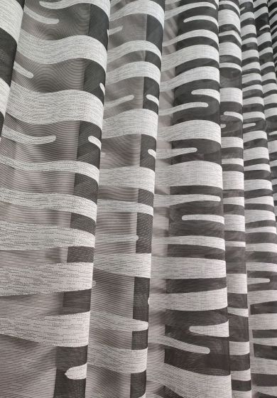 Tenda a Metro in Devorè nero