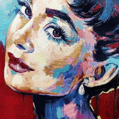 Arazzo da Parete 70 x 125 cm (Audrey Hepburn)