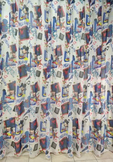 Tenda a Metro in Bouclè Effetto Lino Topolino