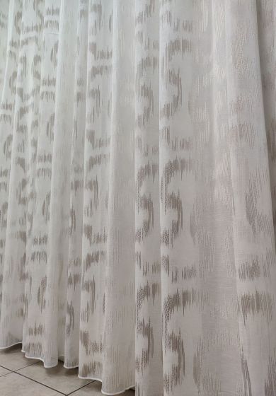 tenda a metro in bouclè effetto lino blu 10 Tenda a Metro in Bouclè Effetto Lino Tortora