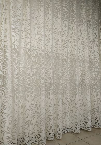 Tenda a Metro in Devorè Base Piombata Bianca