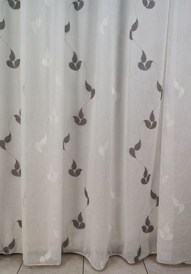 tenda a metro effetto lino grigio 1 Tenda a Metro effetto lino Grigio