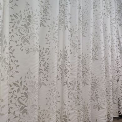 Tenda a Metro in Devorè Base Piombata Bianco