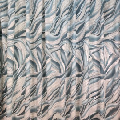 Tenda a Metro in Devorè Azzurro