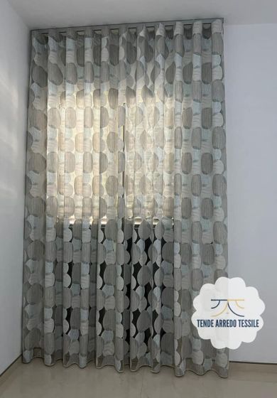 Tenda a Metro in Devorè Base Piombata Altezza 3 Metri