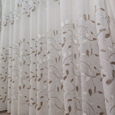 Tenda a Metro effetto lino Tortora