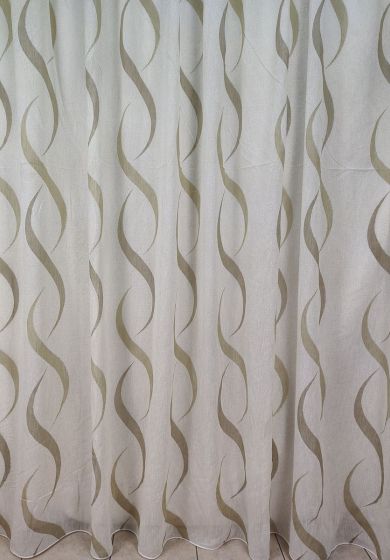 tenda a metro in bouclè effetto lino ottanio 5 Tenda a Metro in Bouclè Effetto Lino