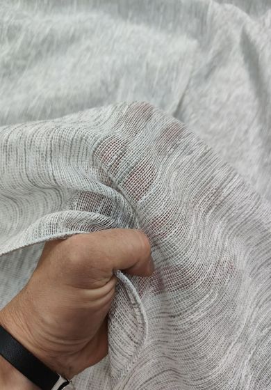 Tenda a Metro in Bouclè unito H320 cm col. Grigio