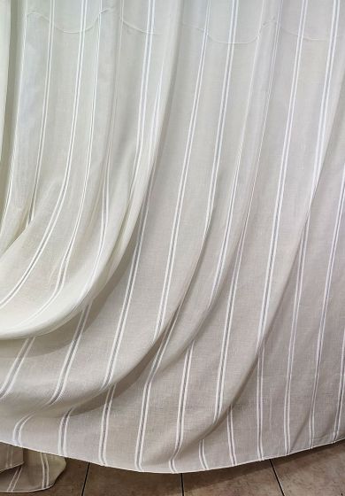 tenda a metro in bouclè effetto lino blu 9 Tenda a Metro in Bouclè Effetto Lino