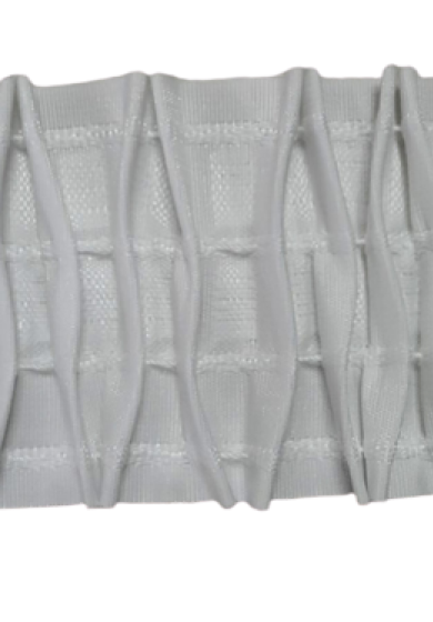 arricciatenda ad onda 5 metri 6 Fettuccia Fascia Multitasca per Tende 5 Metri Vari Modelli (904/80 Normale Apetex)