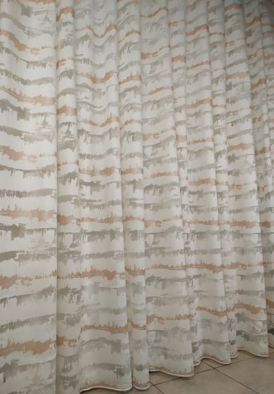 Tenda a Metro in Devorè Base Piombata Rosa