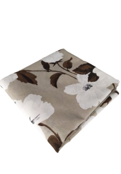 tappezzeria in cotone stampato 280 cm x 280 cm 10 Tappezzeria in Cotone Stampato 280 cm x 280 cm Marrone