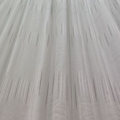 Tenda a Metro in Bouclè Effetto Lino Grigio