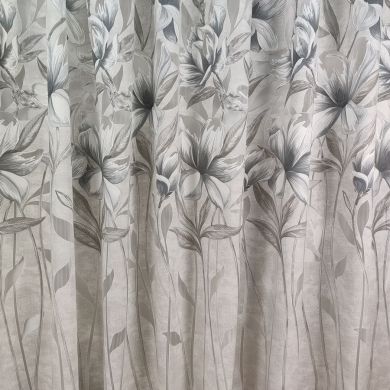 Tenda a Metro in Devorè Grigio