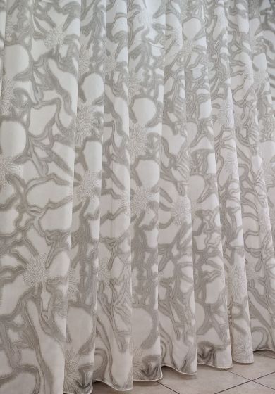 tenda a metro unito deborah beige 9 Tenda a Metro in Devorè Fiore tortora