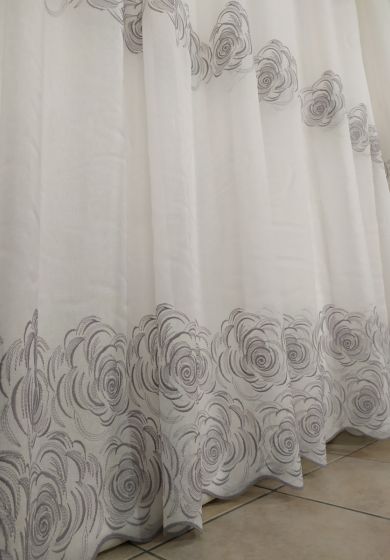 Tenda a Metro in Bouclè Effetto Lino