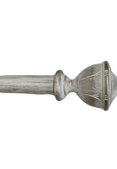 bastone artigianale per tenda in legno rifinito a mano 35 mm 3 Bastone per Tenda in Legno Rifinito a Mano Sistema a Corda Largo 2 Metri Completo di Staffe e 20 Anelli Artigianale Diametro Bastone 35 mm