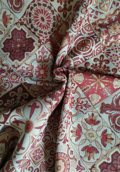 Tappezzeria Pesante Gobelin 280 cm x 280 cm Maiolica