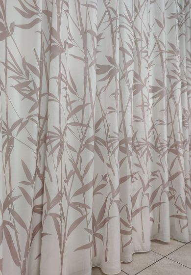 Tenda a Metro in effetto lino Rosa