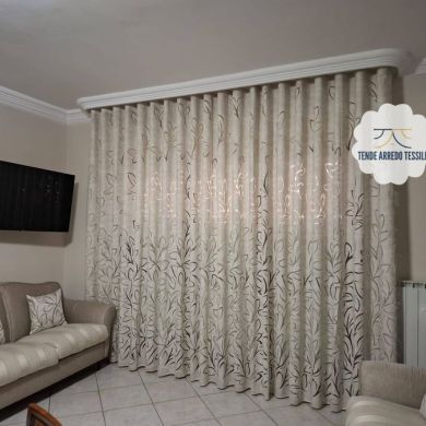 Tenda a Metro in Devorè Beige