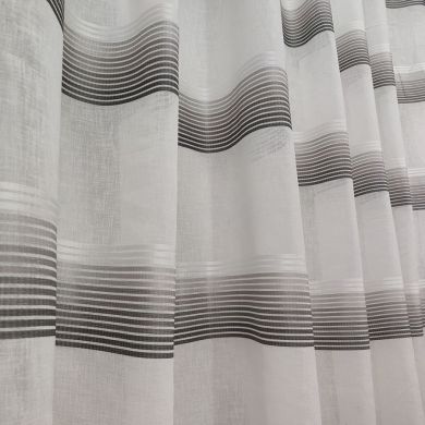 Tenda a Metro in Bouclè Effetto Lino Grigio