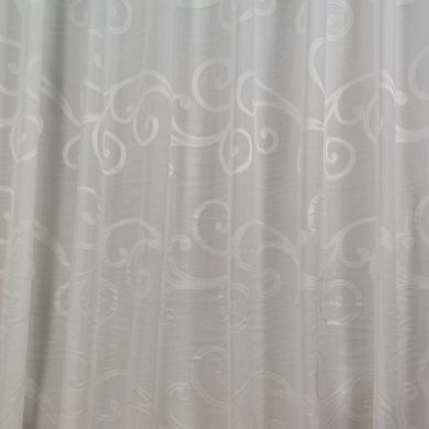 Tenda a Metro effetto lino Bianco