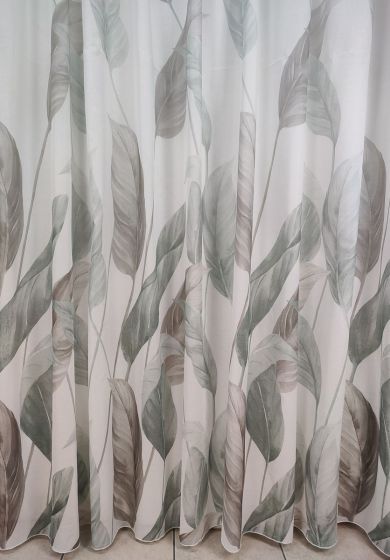 tenda a metro effetto lino verde 2 Tenda a Metro effetto lino Verde