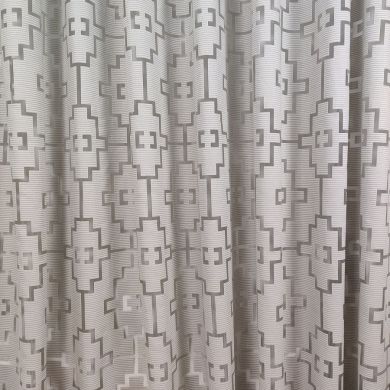 Tenda a Metro in Devorè Grigio h280