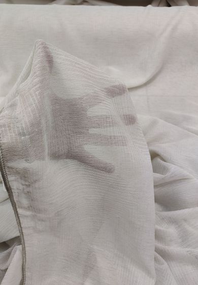 Tenda a Metro in Bouclè unito beige