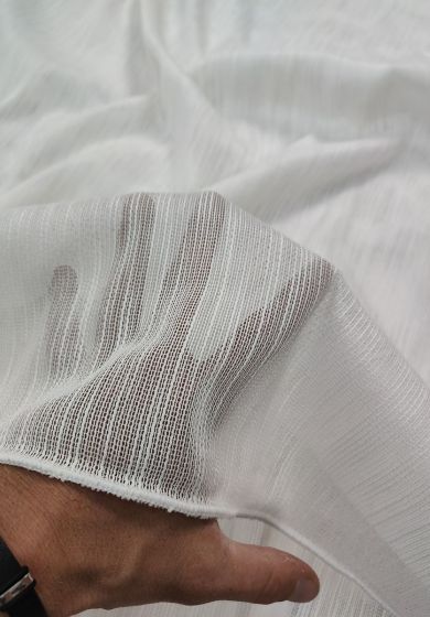 Tenda a Metro in Bouclè unito H320 cm col. Naturale