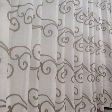 Tenda a Metro effetto lino Tortora